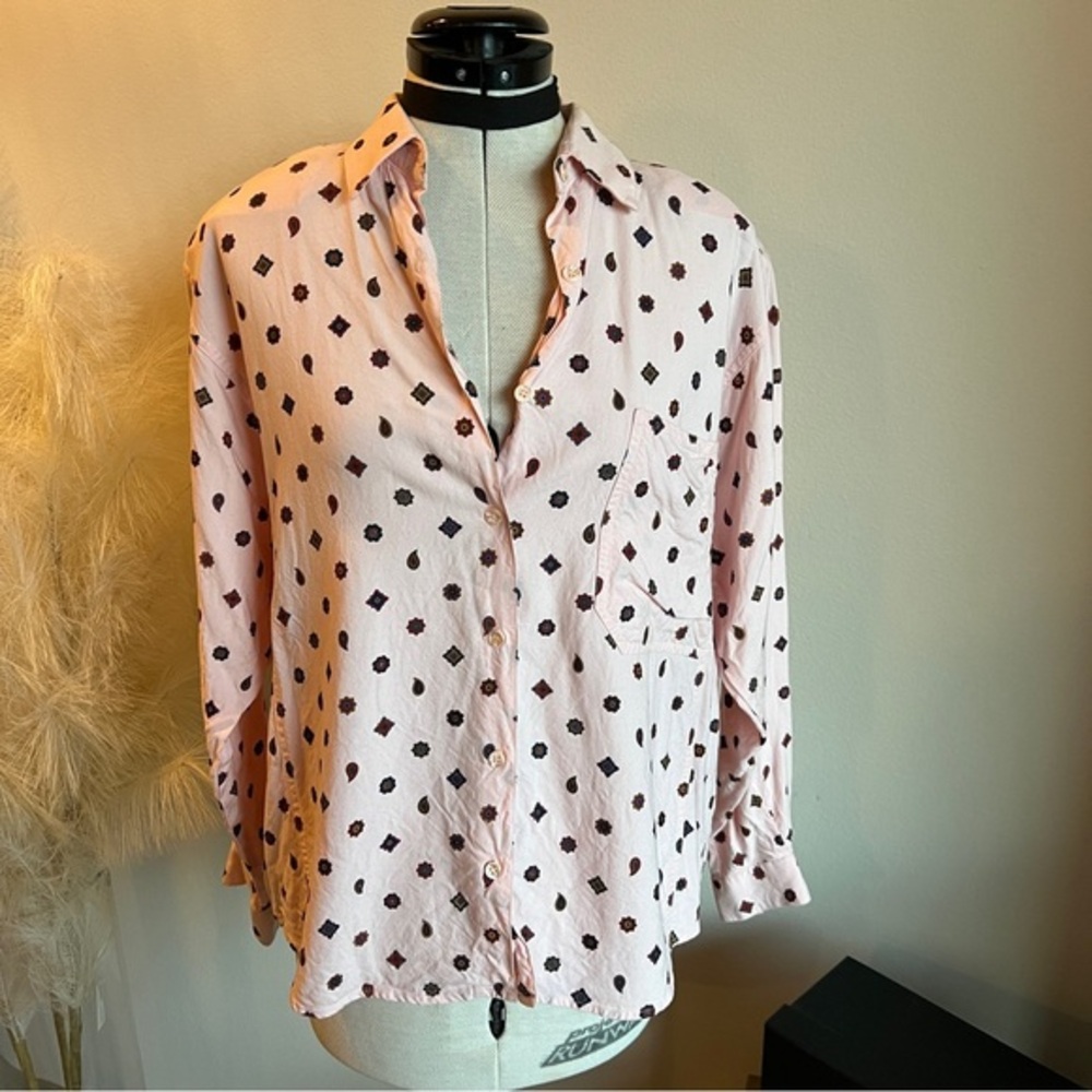 vintage the limited pink printed shirt